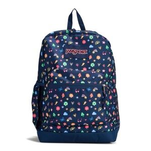 JanSport Cross Town Backpack-  Slice of fun (Used)